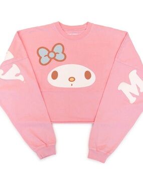 Sanrio My Melody JapanLA Cropped Pink Cotton Spirit Jersey, XXL